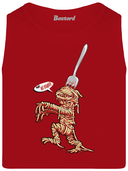 Špagety pánske tielko Red
