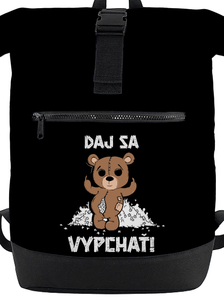Jdi se vycpat batoh Black