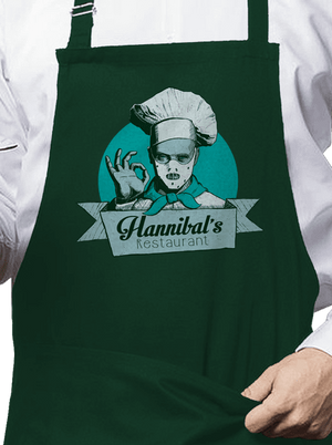 U Hannibala zástera Bottle Green