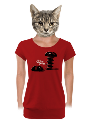 dámske tričko s lemom