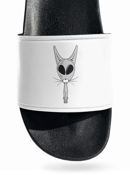 Mimozemská mačka šľapky White