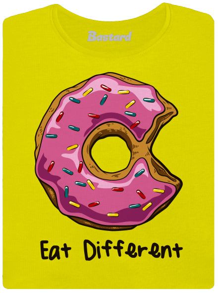 Eat different dámske tričko prémium Lemon