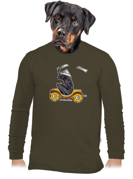 Votrelníček pánske dlhý rukáv Urban Khaki