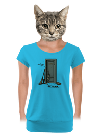 dámske tričko s lemom