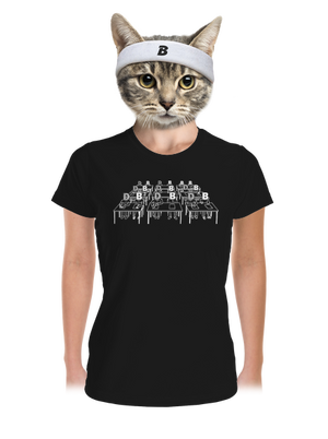 Cimrman: Debil, blbeček dámske športové tričko Black