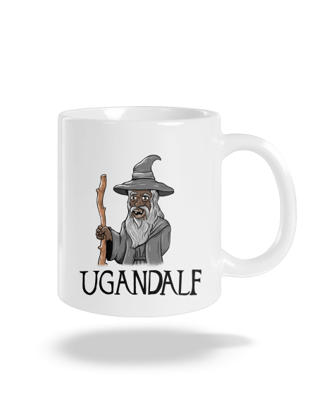 Ugandalf klasický hrnček White