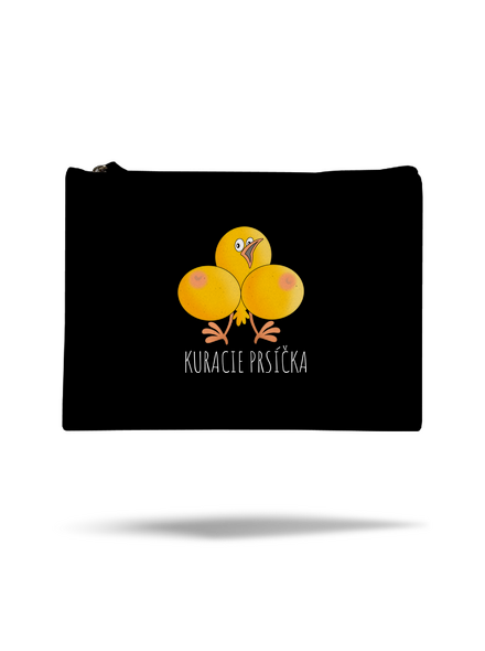 Kuracie prsíčka taštička Black