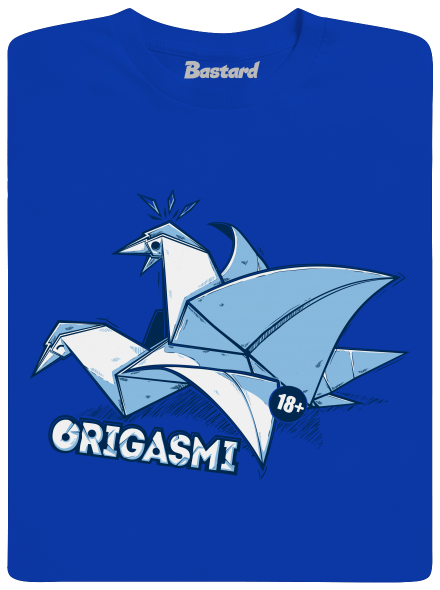 Origasmi pánske dlhý rukáv Royal Blue