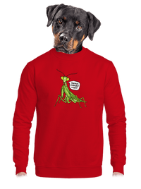 unisex mikina bez kapucne