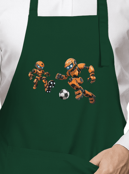 AI futbal zástera Bottle Green