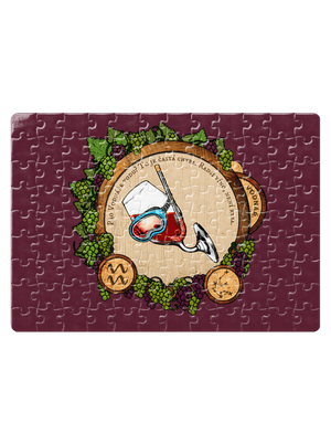 Vínny horoskop: Vodnár puzzle White