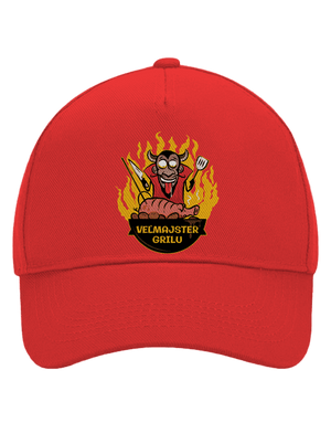 Veľmajster grilu šiltovka baseballka Classic Red