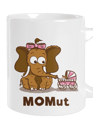 Momut veľký hrnček White