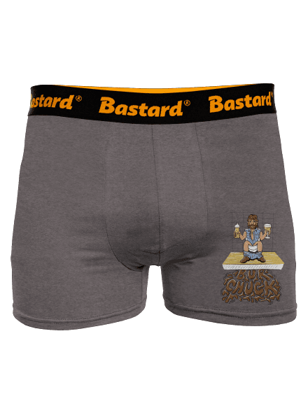 BurChuck boxerky Gray Melange
