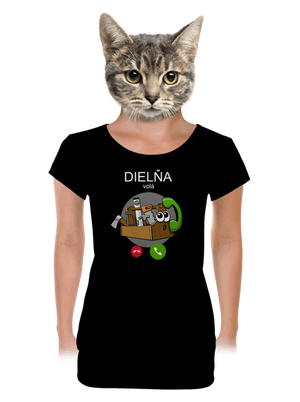 dámske tričko s lemom