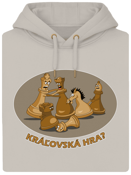 Kráľovská hra unisex mikina premium Pastel Macchiato