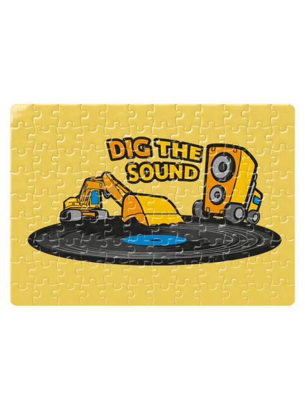 Dig the sound puzzle White