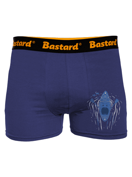 Ahhhh! boxerky Blue Navy