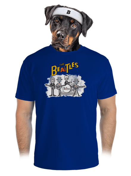AI Beatles pánske športové tričko Royal Blue Mal