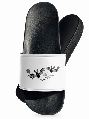 Batminton šľapky White