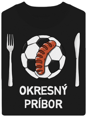 Okresný príbor unisex mikina bez kapucne Black