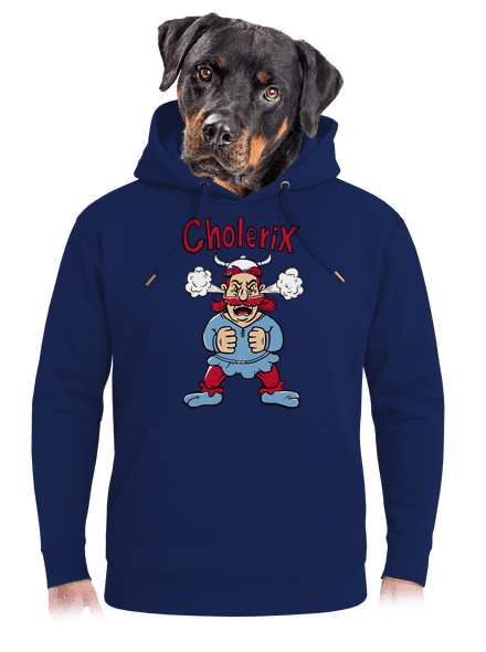 Cholerix unisex mikina premium Navy