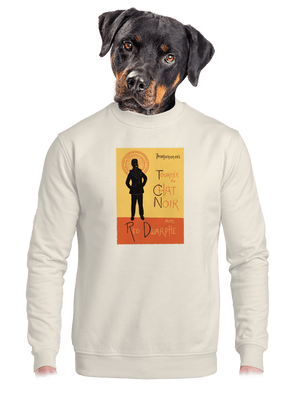 unisex mikina bez kapucne