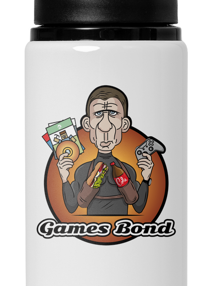Games Bond flaša na vodu White