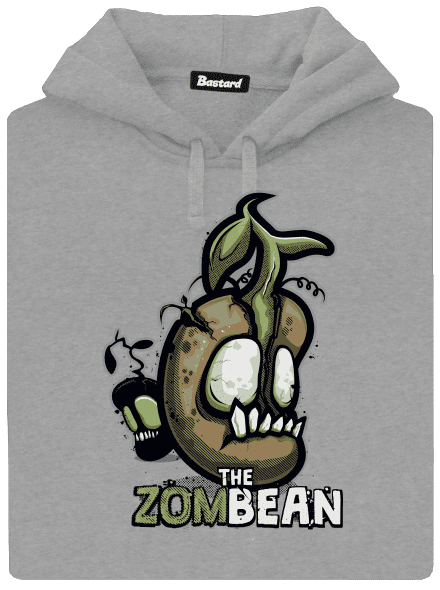 Zombean pánska mikina klokanka Light Melange