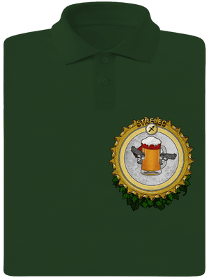 Pivný horoskop: Strelec pánska polokošeľa Bottle Green Mal