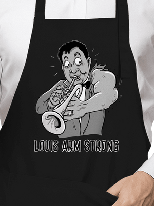 Louis Armstrong zástera Black