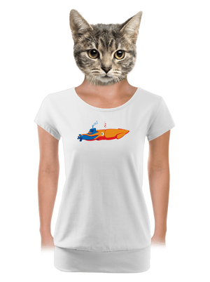 dámske tričko s lemom