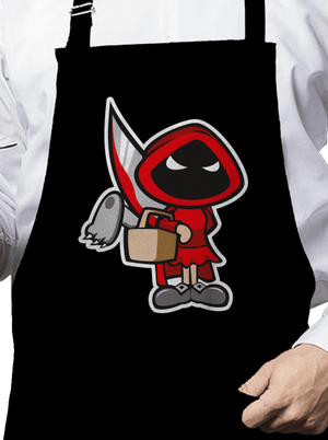 Karkillka zástera Black