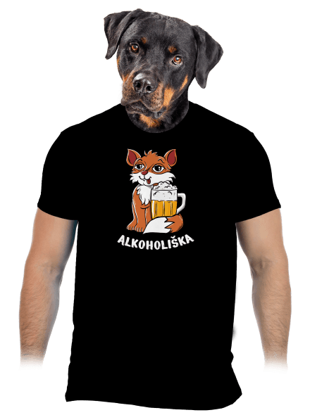 pánske tričko Black