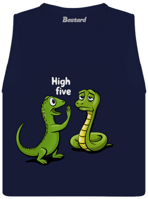 High Five dámske tielko voľné Navy