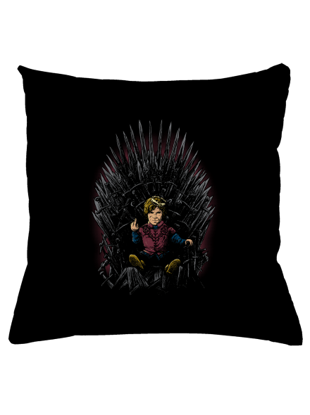 Tyrion na tróne vankúš Black
