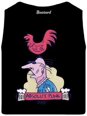 Absolut Punk pánske tielko Black