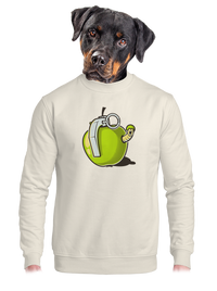 unisex mikina bez kapucne