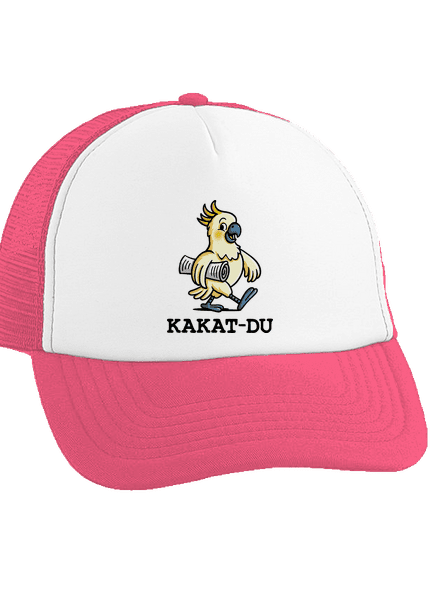 Kakat-du šiltovka truckerka Fluorescent Pink cap