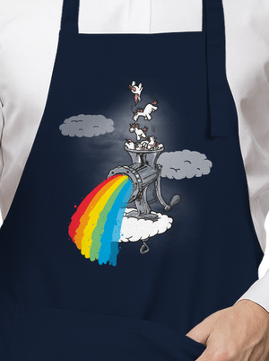 Ako vzniká dúha zástera Navy