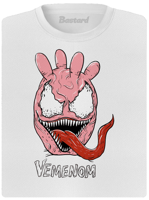 Vemenom dámske športové tričko White