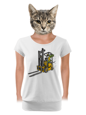 dámske tričko s lemom