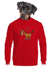 unisex mikina bez kapucne