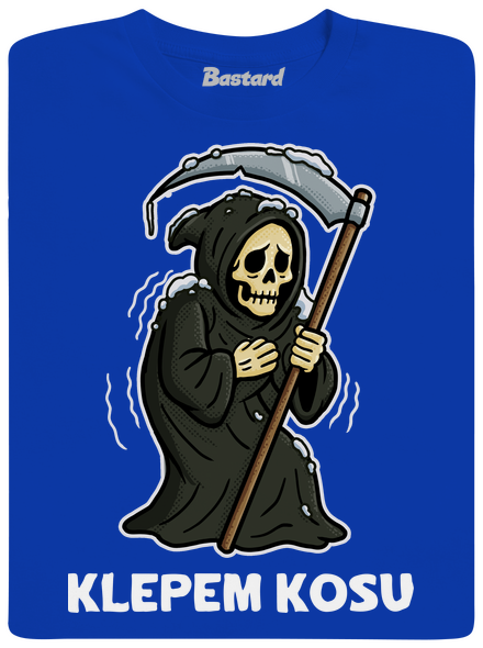 Klepem kosu detské tričko Royal Blue