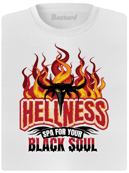 Hellness dámske športové tričko White
