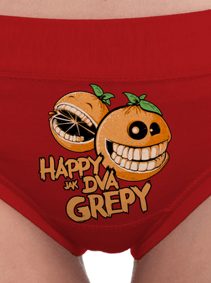 Happy grepy dámske nohavičky Red Mal