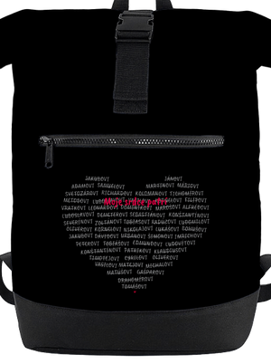 Moje srdce patrí batoh Black