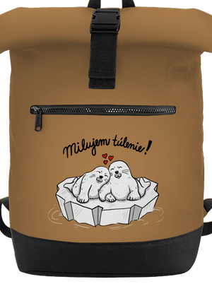 Milujem túlenie batoh Caramel