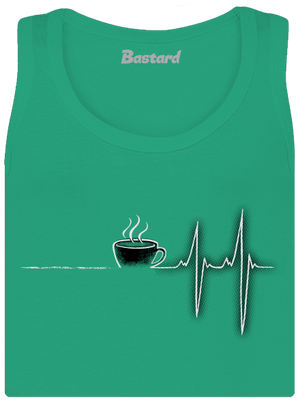 Coffee help dámske tielko klasické Mint Mal