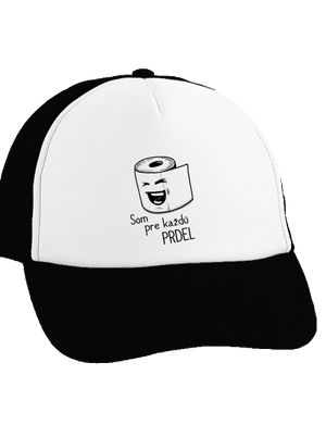 Prdel šiltovka Black cap